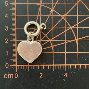 Sterling Silver Heart Charm Pendant